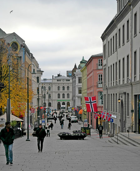 Oslo city center Norvegia