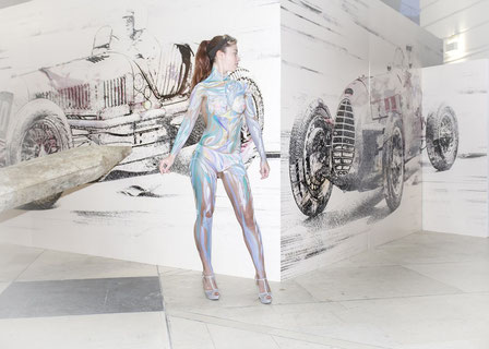 Body painting by Massimo Nardi