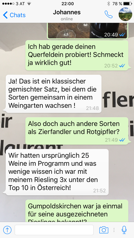 Erster satz kennenlernen