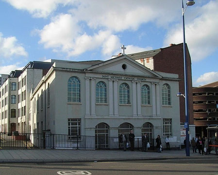 St Michael's Catholic Church in Moor Street was known as the Italian Church.