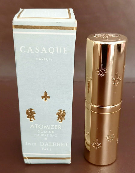 CASAQUE - ATOMISEUR DOSEUR POUR LE SAC :  PARFUM, RECHARGEABLE