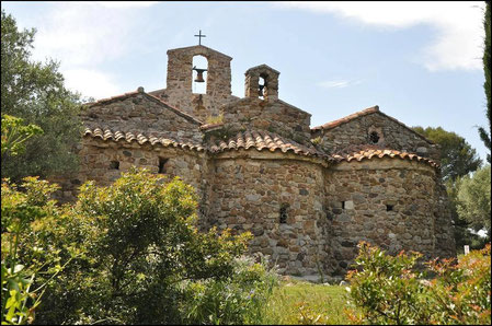 Chapelle du VI siècle à SIX-FOURS LES PLAGES