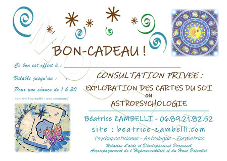 Béatrice ZAMBELLI, Psychopraticienne et Formatrice. Relation d'Aide, Développement personnel, Accompagnement spécifique des Hypersensibles et HPI/surefficients mentaux, Connaissance de soi, Vaucluse