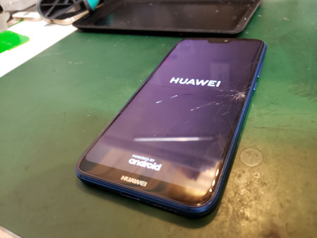 Huawei　P20lite 画面割れ