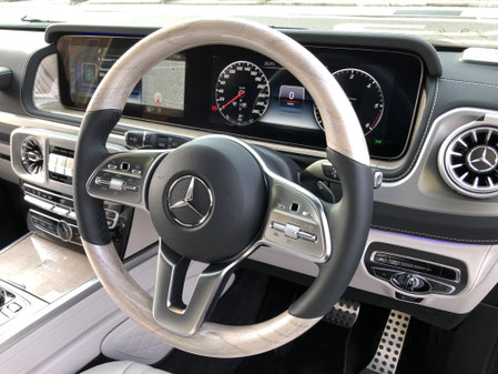 メルセデスベンツ Gクラス 新車レザーコーティング岡山