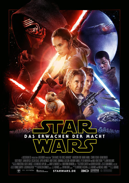 Star Wars 7 - Das Erwachen der Macht - Lucasfilm - Disney - kulturmaterial - Plakat - Poster