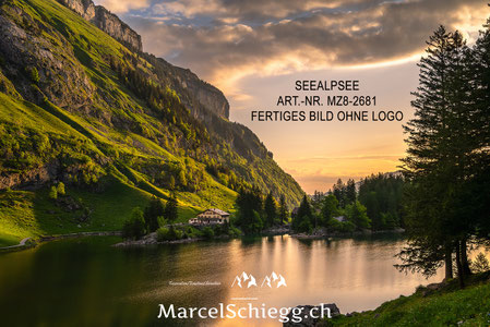 Wandbild, Seealpsee
