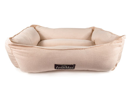 Hundebett Katzenbett klein Tivoli sandfarben beige Lex & Max