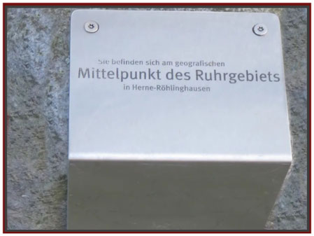 geographischer Mittelpunkt im Ruhrgebiet
