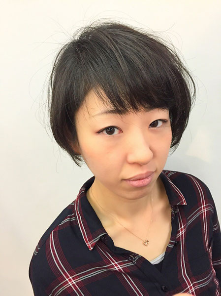 横浜・日吉・菊名・美容室☆女性の笑顔を作る専門家☆美容家 奥条勇紀 髪型を楽しむ代表のしおりちゃん