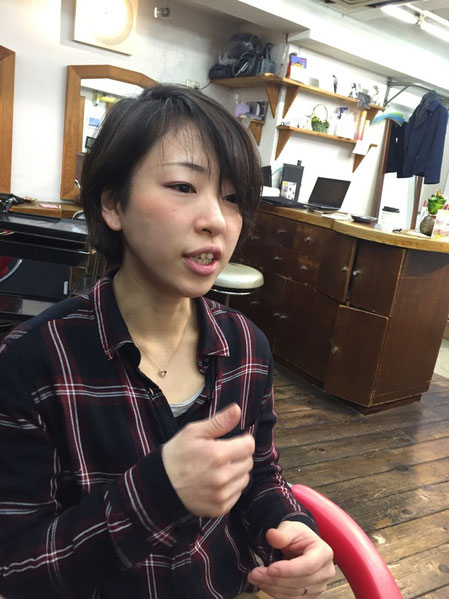 横浜・日吉・菊名・美容室☆女性の笑顔を作る専門家☆美容家 奥条勇紀 髪型を楽しむ代表のしおりちゃん