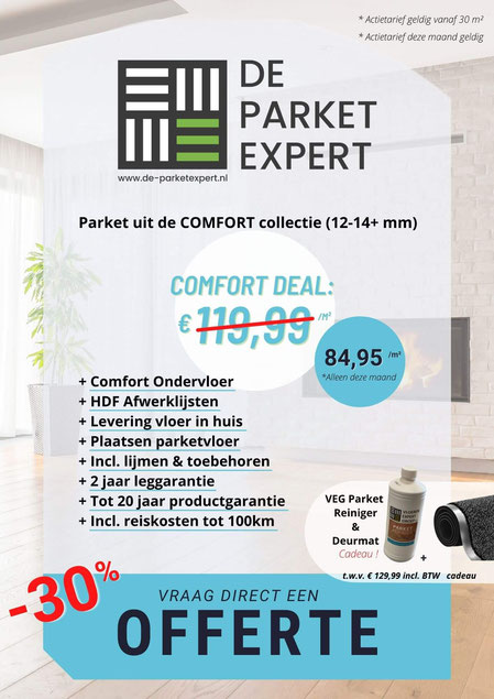 Flyer Comfort Parket Deal