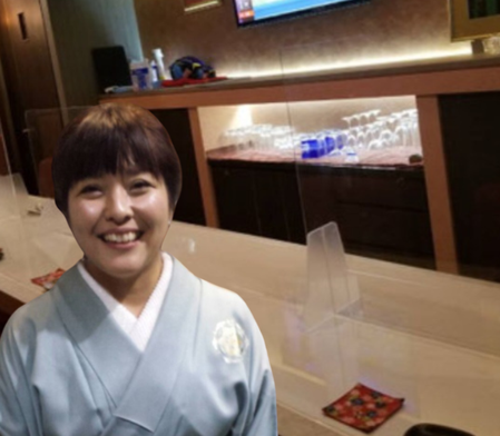 スナック  おぐら 　ママの画像 TEL089-932-5950  愛媛県松山市二番町2-6-11  江戸長本店ビル4階