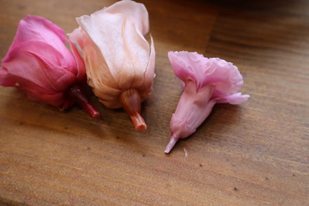 プリザーブドフラワーの花束ができるまで GREEN’S TALE