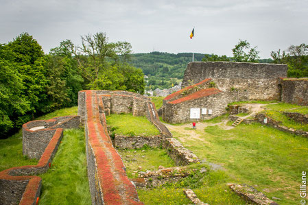 Les ruines du château