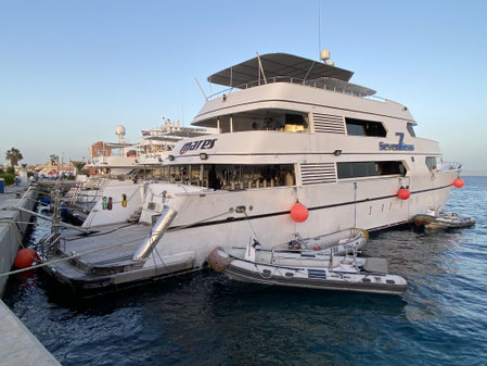 Bild: Tauchsafari-Schiff Seven Seas