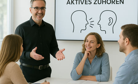 Aktives Zuhören lernen. Seminar-Infos, Seminar-Inhalte 