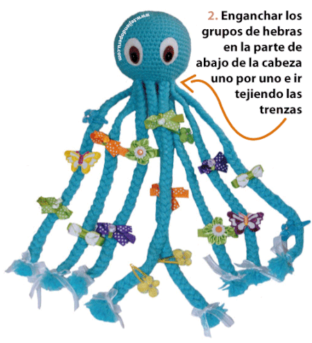 Tutorial: cómo tejer un pulpo a crochet (amigurumi) paso a paso