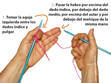 Cómo tejer en dos agujas, palillos o tricot: guia para principiantes