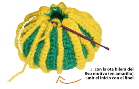 Tutorial: cactus redondo con espinas tejido a crochet (amigurumi cactus)