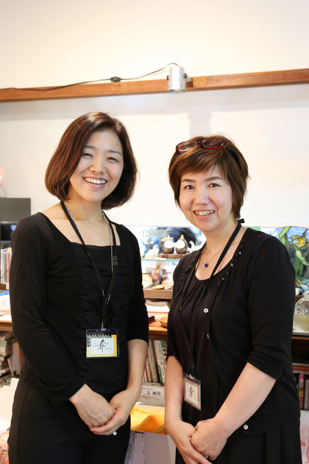 左:岡本衣里さん、右:羽藤千恵さん