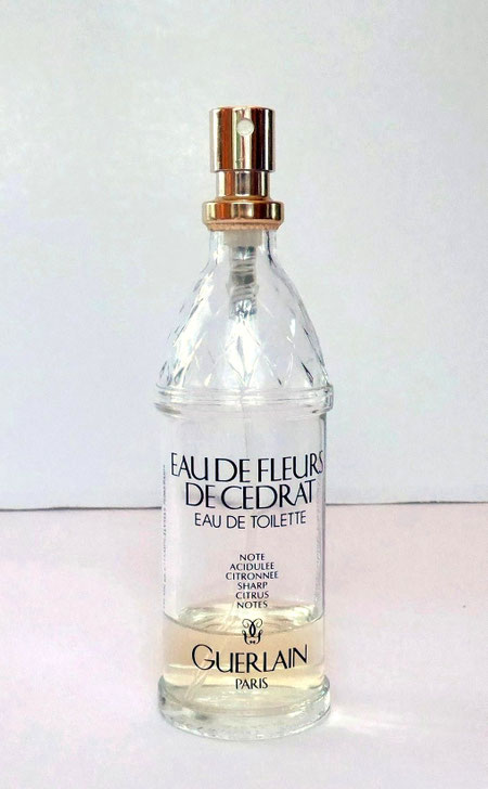 EAU DE FLEURS DE CEDRAT : TESTEUR DE PARFUMERIE EAU DE TOILETTE 100 ML - 1970