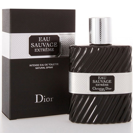 EAU SAUVAGE EXTRÊME - EAU DE TOILETTE INTENSE : FLACON EN VERRE NOIR OPAQUE 