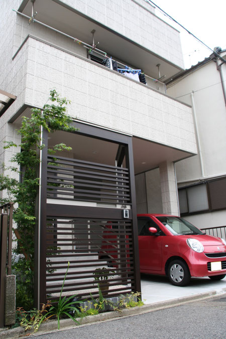 守山区 K・D様邸 へーベルハウスさんのおうちに合わせたシンプルモダン外構の施工事例