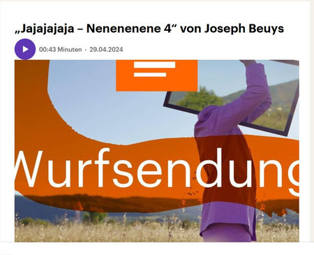 Alle Wurfsendungen 24.04.24 scrollen zu Nr. 4 J.Beuys