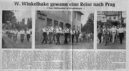 W. Winkelhake gewann eine Reise nach Prag