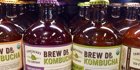 townshend's tea company brew dr. kombucha portland foodie products
