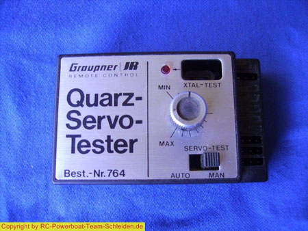 Das gleiche von Graupner, der hat auch noch einen Quarz Tester.