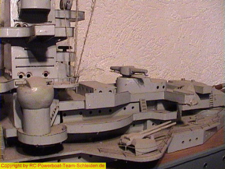 Großmodell Schlachtschiff Blücher