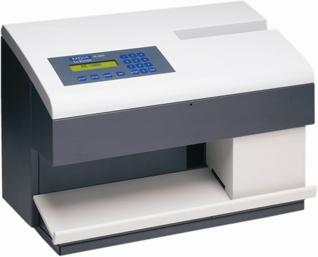 RADOS RE-2000 automatic TLD reader for TLD cards used as passive dosimeter