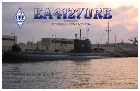 Qsl (SWL) especial Torrevieja