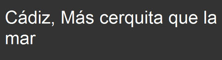Blog sobre historias y leyendas de Cádiz, por Moisés Camacho
