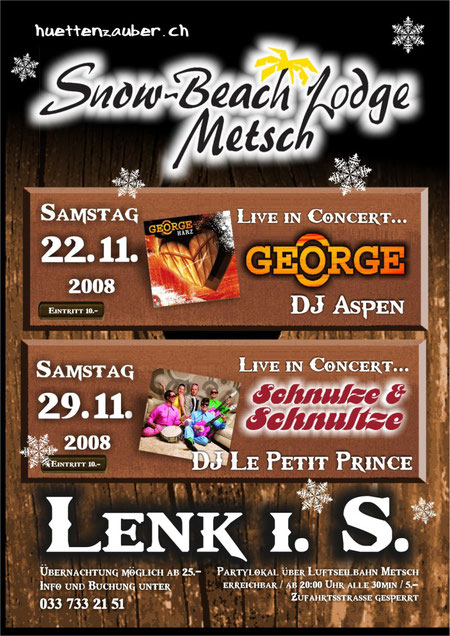 Snow Beach Lodge Metsch, Lenk, DJ Aspen
