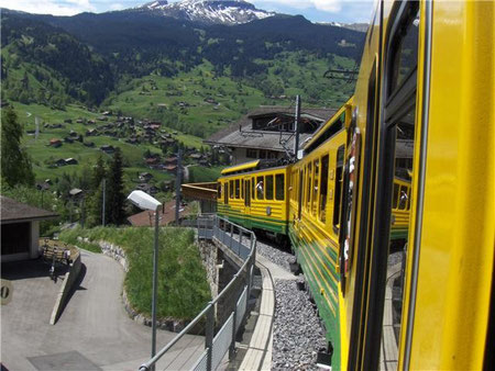 Wengernalpbahn in Grindelwald