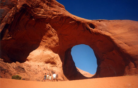 Avec les enfants dans l'Utah