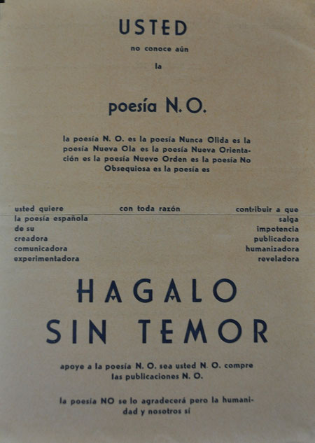 manifiesto poesía n.o.