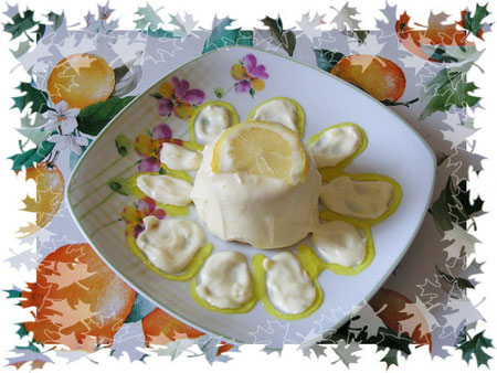 Mini cake con crema al limone