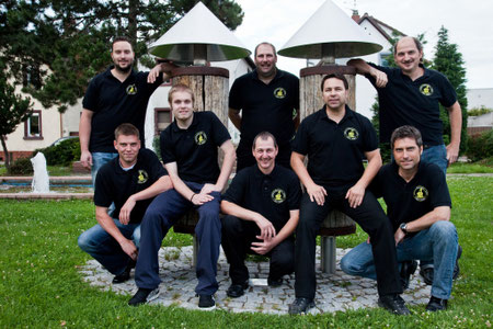 Bild mit unseren Jubi-Polos / Foto: Dennis Möbus