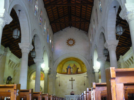 Iglesia Sagrada Familia en Nazaret