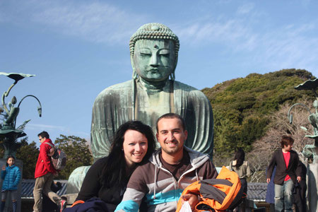 André, Jana und der große Buddha
