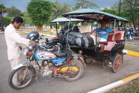 Gimsu mit unserem TukTuk