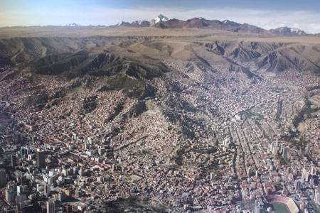 La Paz von oben