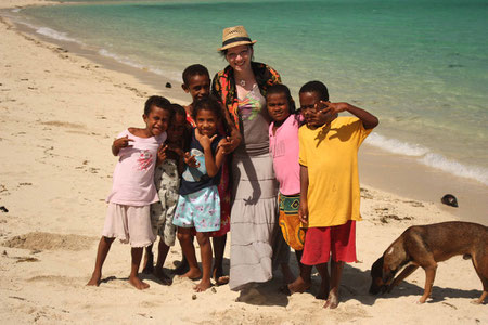 Am Strand von Naviti Island