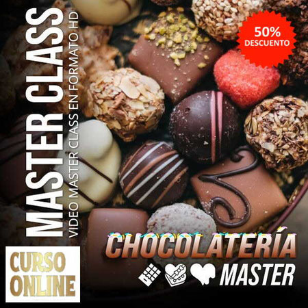 CURSO ONLINE para emprendedores, Aprende chocolatería master, cursos de oficios online con certificado,