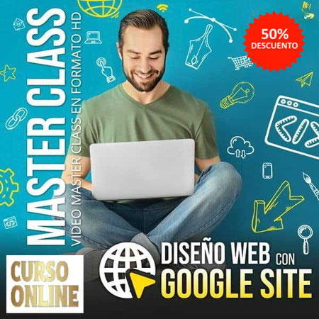Curso online para emprendedores, aprende DISEÑO WEB CON GOOGLE SITE, cursos de oficios online con certificado,