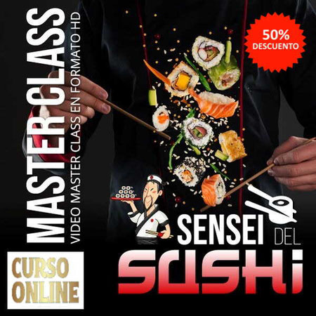 CURSO ONLINE para emprendedores, Sensei del Sushi, cursos de oficios online con certificado,